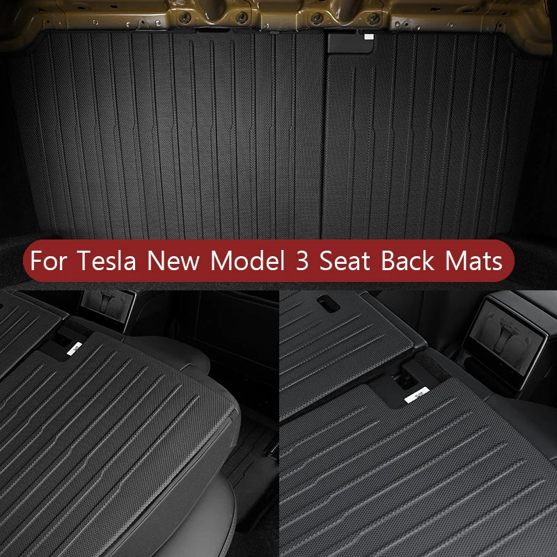 Floor Mats Cargo Liner For Tesla Model 3 2025 Highland Waterproof Anti-slip Trunk Mat TPE Pads Model 3 2024 Highland Accessories