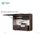 Customized Freestanding Good Quality Multi-Functional Outdoor Kitchen Movable Kitchen Easy Install With Combined Sink and Fridge