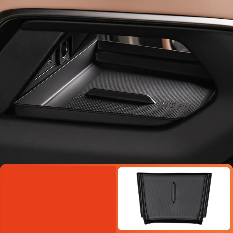 For BYD Leopard 8 2024 2025 Car Styling Under Central Control TPE Storage Box Pad  Anti Slip Pad Storage Box Accessories