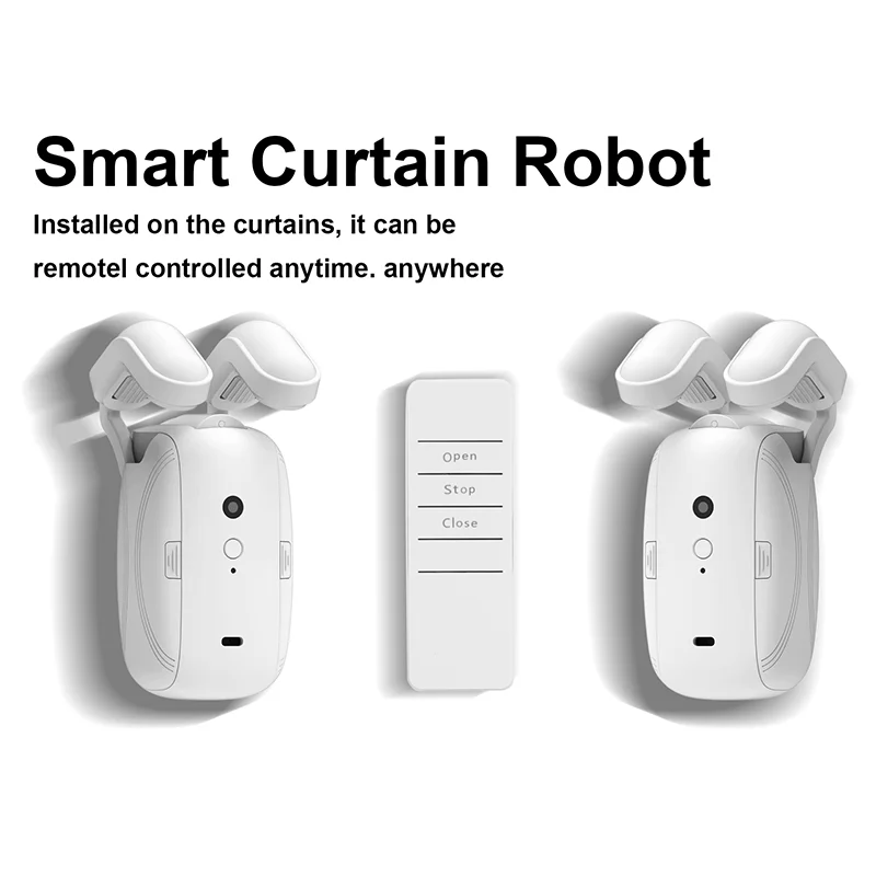 Smart curtains Automatic curtain robots Remote control Electric switch robots Control the light sensor Suitable for Roman rods