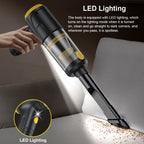 Car Vacuum Cleaner 12000PA Portable Vacuum Cleaner Strong Suction Handheld Vacuum Cleaner Wireless Vacuum Cleaner for Car Home