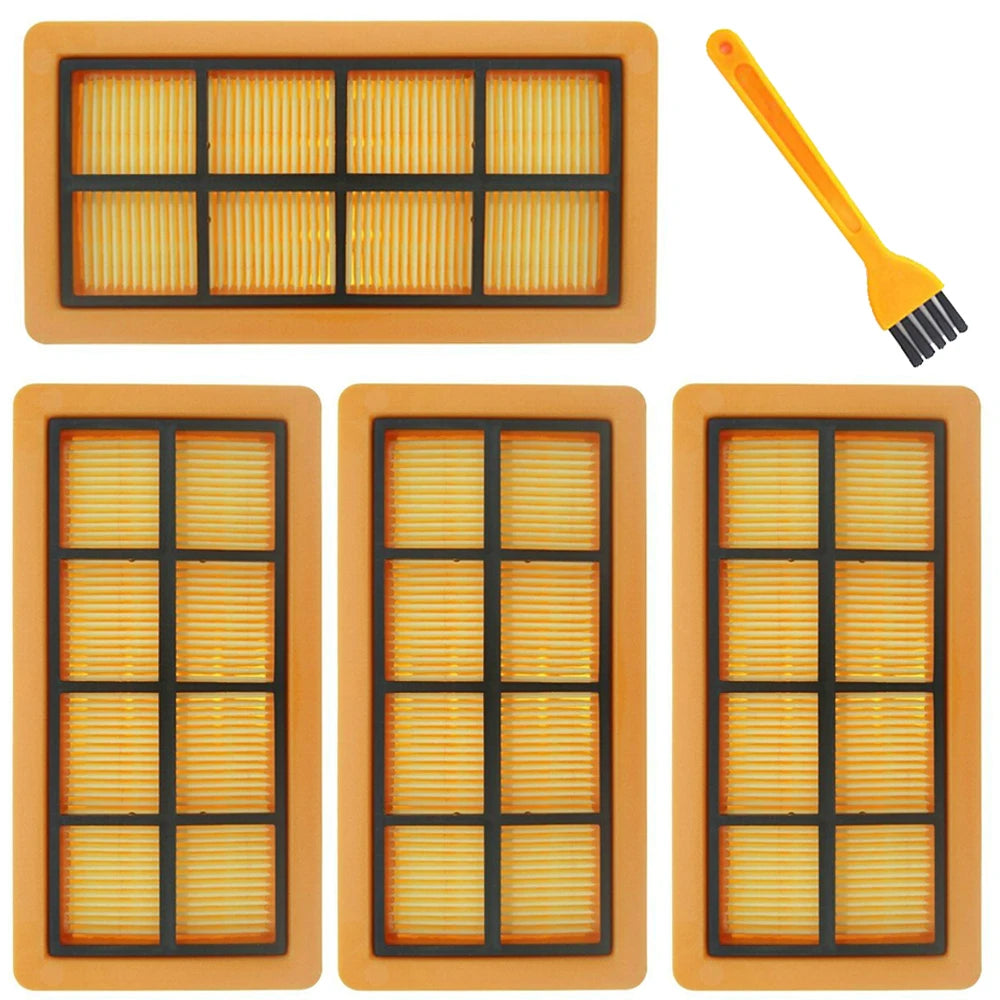 Flat Pleated Filters for Kärcher 6.415-953.0/AD2 Battery/AD3/AD4 Premium/AD3.000/AD3.200 Ash Vacuum Cleaner Dust Cleaning Filter