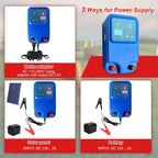 Electric Fence Energizer 1.5J 10KM Fence Charger OEM Portable Farm Controller Ac Electric Fence Energizers