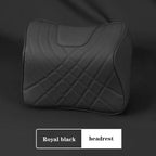 Car headrest for Mercedes-Benz C W205 GLC X254 E Class W214 Nappa leather headrest neck and waist support advanced material