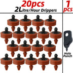 KESLA 20-200pcs 2L-8L Garden Automatic Dripper Irrigation Water Saving Steady Flow Emitter Dropper Greenhouse for Bonsai Plant
