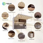 Outdoor Kitchen Base Cabinets Grill With Fridge Outside Kitchen Bbq Grill Set Island Outdoor Kitchen Grill  Customized