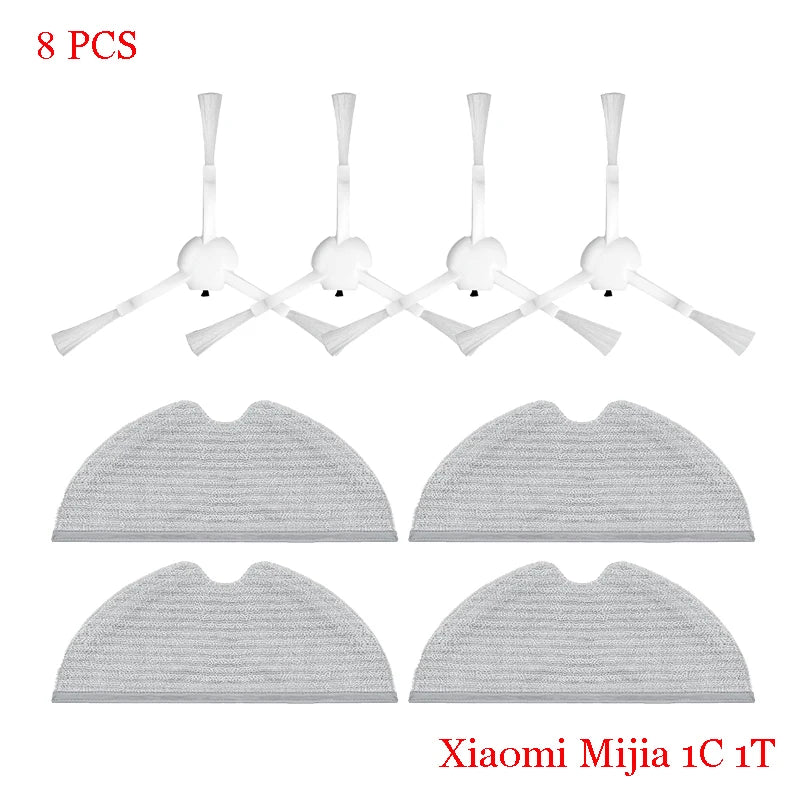 For Xiaomi Mijia 1C STYTJ01ZHM  Robot Vacuum Cleaner Hepa Filter Main Side Brush Mop Cloth Spare Part  Repalcement  Accessories