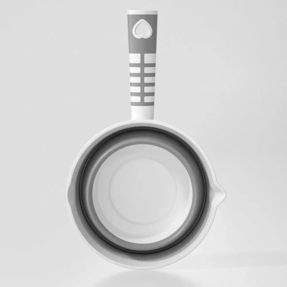 Kitchen Tools Creative Folding Water Scoop Suspensible Large Kitchen Water Ladle Long Handle Save Space Water Dipper Household