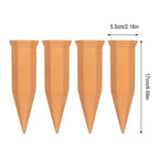 Terracotta Plant Watering Spikes Self Plant Watering Spikes 4pcs Terracotta Automatic Plant Waterer Devices Terracotta Slow
