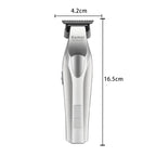 Kemei 3023-702 Zero Gapped Cordless Hair Trimmer Professional Hair Clipper Men Barber Rechargeable Finish Hair Citing Machine