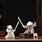Incense Stick Holder Japanese Samurai Tea Ceremony Ornaments Home Furnishings Office Decoration Korea Swordsman