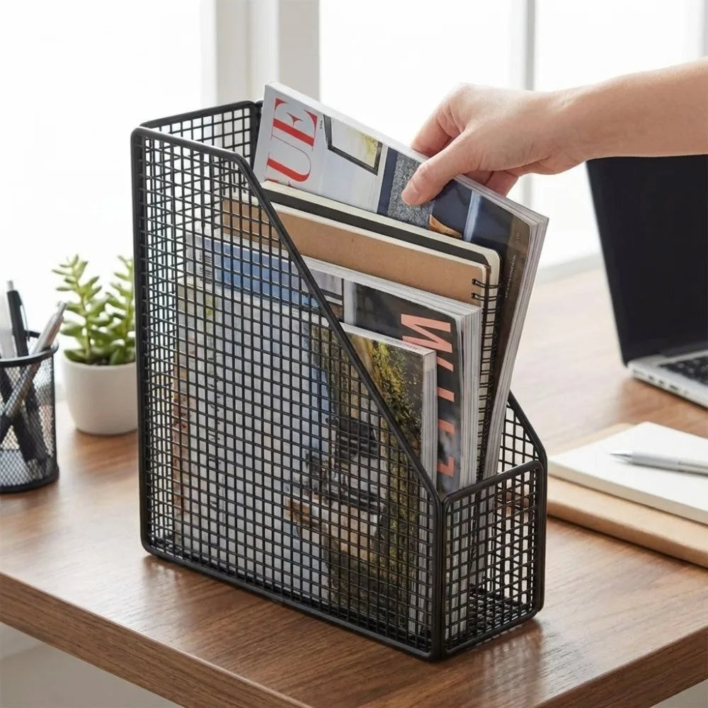 Space Saving Kitchen Storage Rack Breathable Large Capacity Condiment Rack Rust-proof Iron Paper Storage Holder Kitchen