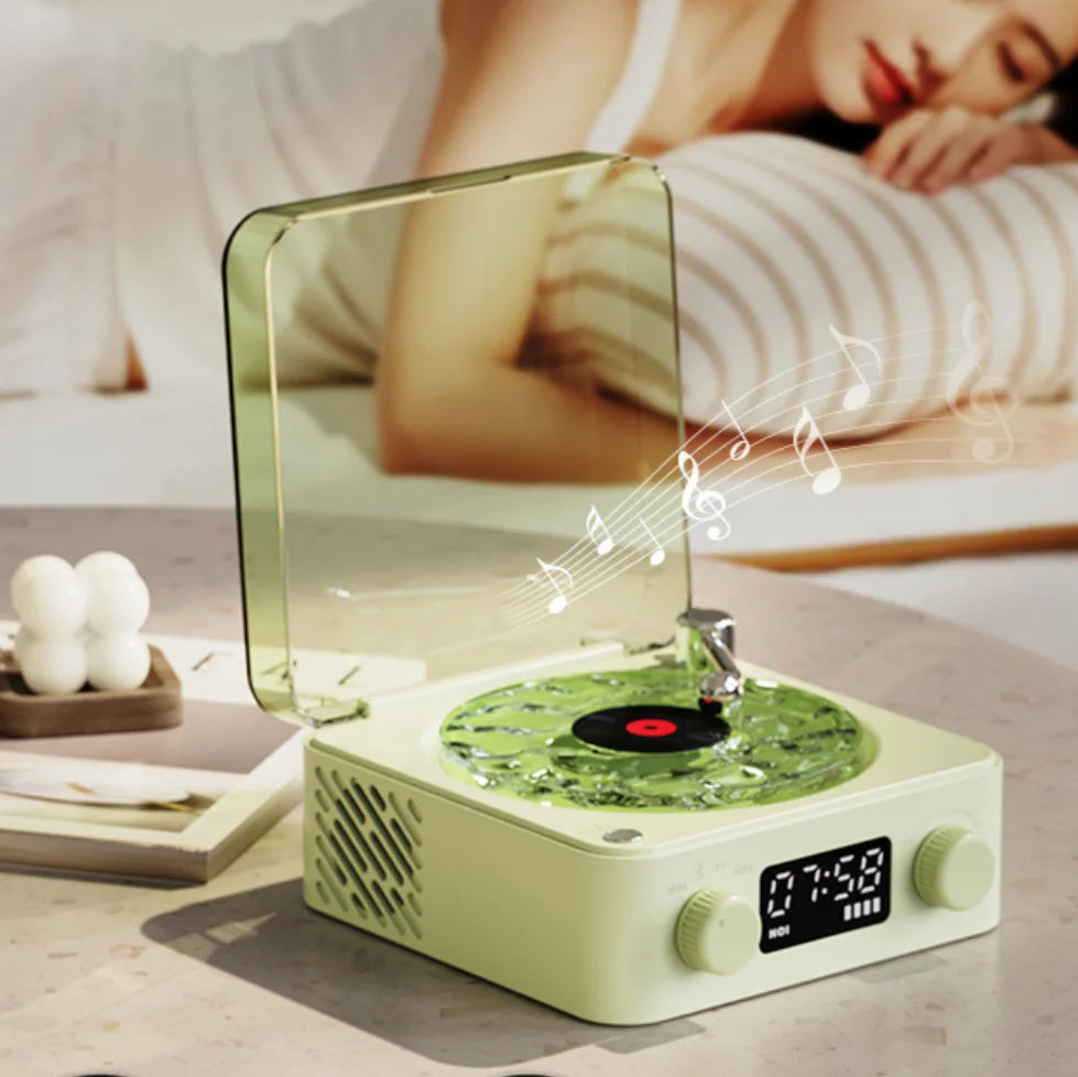 Mini Retro White Noise Bluetooth Speaker - Sleep Aid & RGB