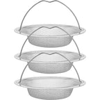 1/20pcs Kitchen Sink Strainer With Handle & Stopper Replacement Drain Basket Stainless Steel Mesh Filter Waste Hole