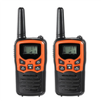 2Pcs Handheld Walkie Talkie Radio 22 Channels Set 10 Km Uhf 400-470 Mhz Dual Band Long Range Communication Transceiver HGC