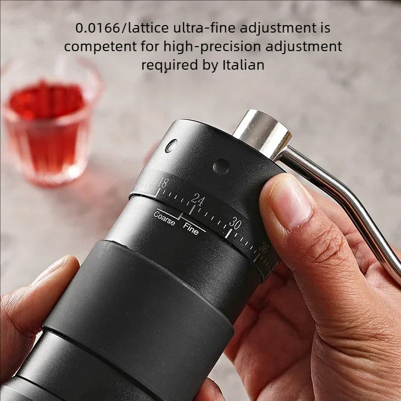 Hand Cranked Bean Grinder Seven Star Coffee Grinder Household 420 Stainless Steel Core Hand Cranked Coffee Grinder Hand Cranked