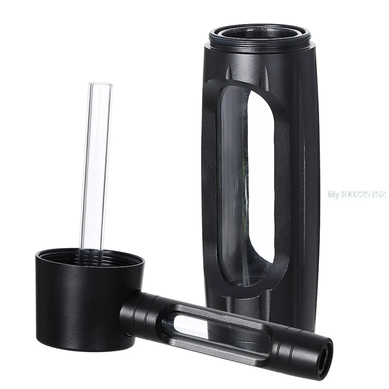 Metal Portable Hookah Pipe - Mini Water Filter Shisha for Tobacco Smoking, Healthier Design with Travel Case (Ideal Gift) hookah