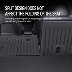 For Tesla Floor Mats Model Y Model 3 2024 Left Rudder Luggage Mat TPE waterproof Anti-Slip Set Floor Liner Mat