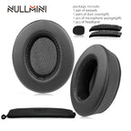 NullMini Replacement Earpads For Logitech G Pro X Headphone Cooling Gel Earmuffs Ear Cover Headband HeadBeam