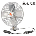 Strong wind durable building car fan, metal 6 inch car, truck and bus
