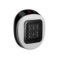 MSS 600W Plug In Heater Wall Mounted Heater Intelligent Air Heater Home Heating Warmer Fan for Home Bathroom Bedroom PTC Ceramic