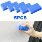 5Pcs Vehicle Detailing Magic Cleaning Mud Blue Car Cleaning Clay Bar Auto Detailing Cleaner Car Magic Clay Bar
