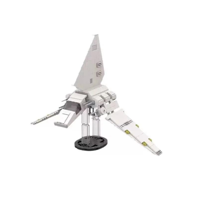 MOC Famous Movie Series Mini Flying Machine Model Building Blocks Empire Shuttle Bricks DIY Educational Toys Kids Birthday Gifts