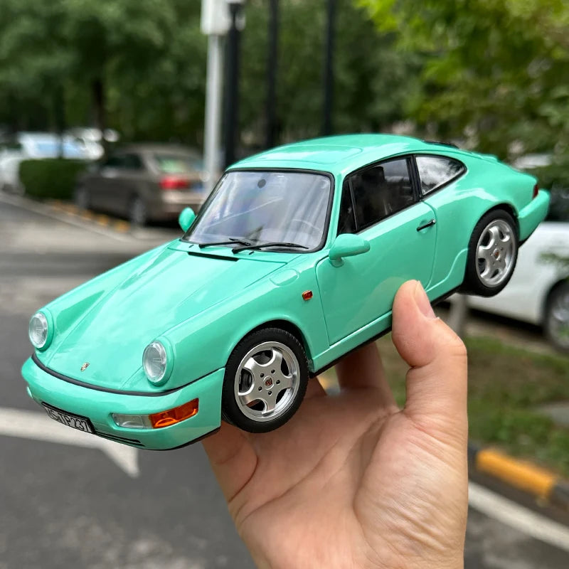 NOREV 1/18 Scale 911 964 Carrera 4 1992 Alloy car model holiday gift collection Classic car die cast model