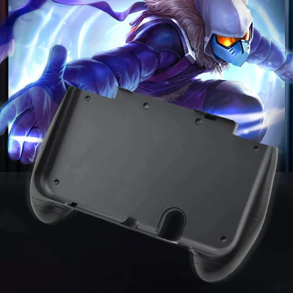 Hand Grip Handle Stand with Kick-Stand Protective Cover Skin Game Controller Case Hand Grip Holder for New 3DS XL LL