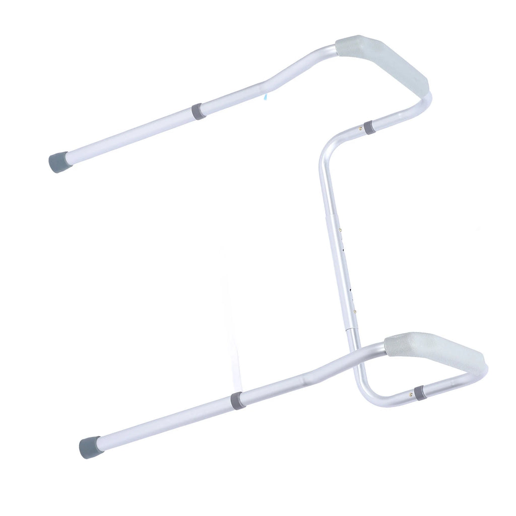 Bathroom Aluminum Alloy Toilet Guardrail Safety Rail Frame for Elderly Disabled Pregnant Women Toilet Seat Rail Toilet Guardrail