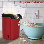 High Popping Rate Popcorn Machine for Home Kitchen Mini Popcorn Machine  Fully Automatic Popcorn Machine Electric Air Popper