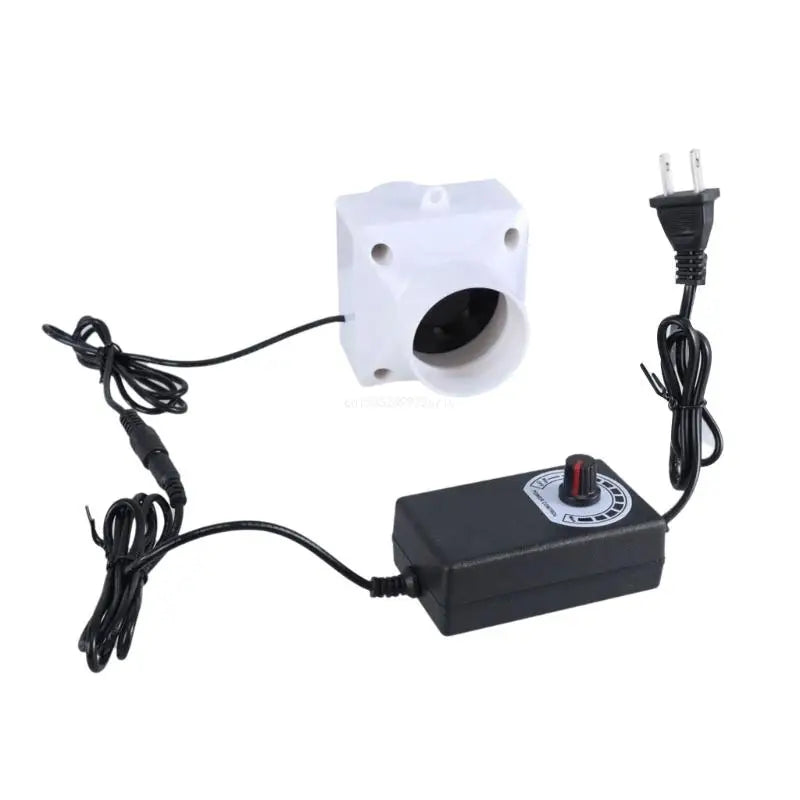 High Efficiency 50mm Inline Duct Fan for Kitchens and Workshops,Quiet Ventilation with 350M³ Airflows AC100-240V Input