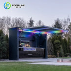 Outdoor Kitchen Island Modular Outdoor Kitchen Cabinet Made in China Foodline Outdoor Kitchens with Grill Complete Set Aluminum