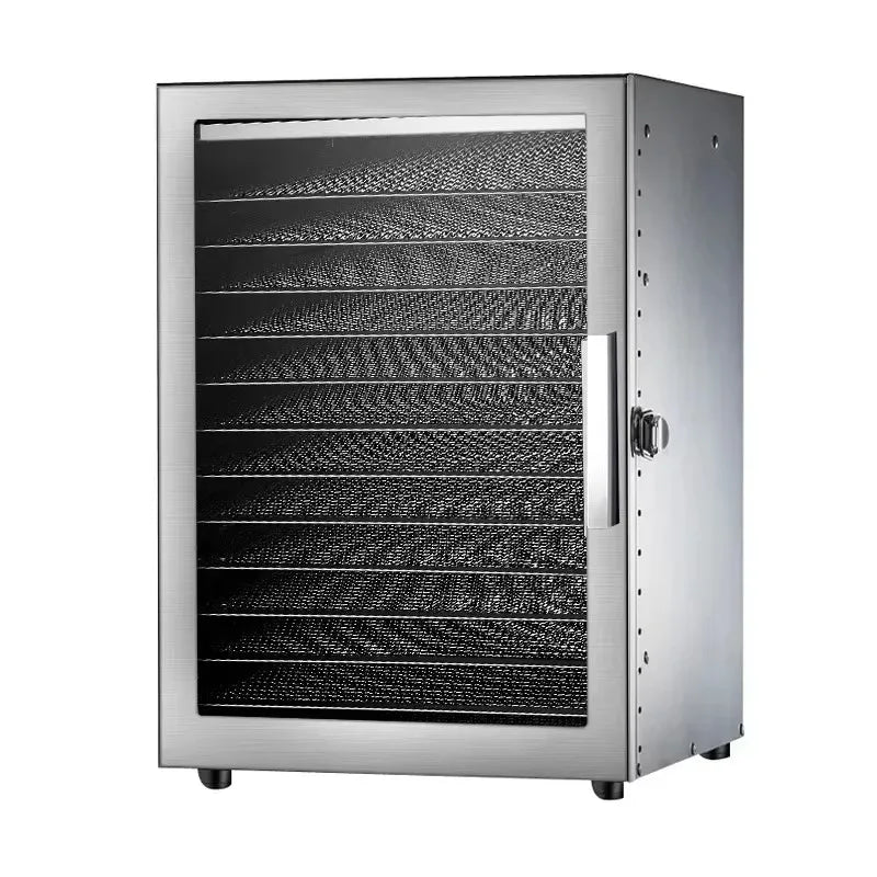 DIVEDEER 800W 12 Tier Food Dehydrator Commercial Stainless Steel Fruit Dryer Vegetable Fruit Meat Dryer