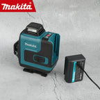Makita 16-Line Laser Level Green Line Self-Leveling High-precision Portable 360 Vertical Cross Super Powerful Green Beam