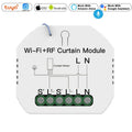 DIY RF433 WiFi Smart Curtain Switch Module Tuya Voice Wireless Control Electric Roller Blinds Shutter Motor Switch Breaker Alexa