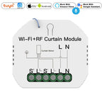 DIY RF433 WiFi Smart Curtain Switch Module Tuya Voice Wireless Control Electric Roller Blinds Shutter Motor Switch Breaker Alexa