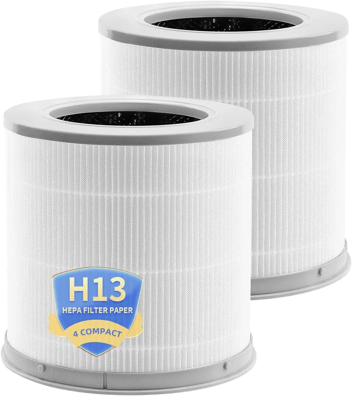 Filter for XIAOMI 4 Compact Air Purifiert,H13 True HEPA 3-in-1 Filter with Activated Carbon,Captures 99.97% of Airborne Particle