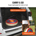 SucceBuy  20in Traditional Solid Straw Round Archery Target Shooting Bow Coloured Rope Target 3/5 Layer for Shooting Practice