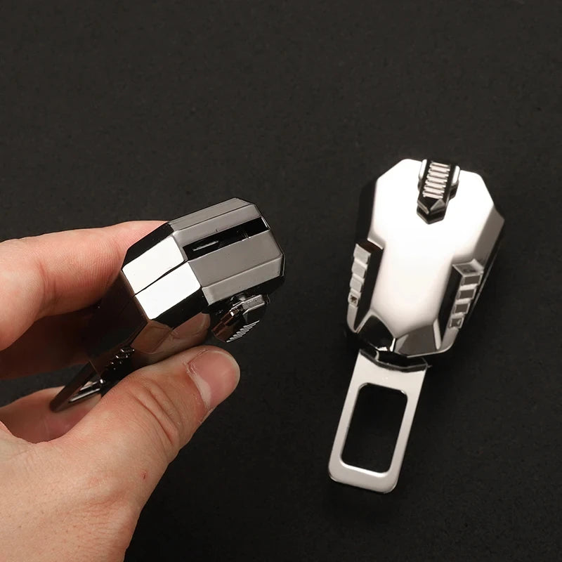Car Seat Belt Clip Extension Plug Metal Seat Belt extension For Peugeot 206 307 308 3008 207 208 407 508 2008 5008 107 106 205