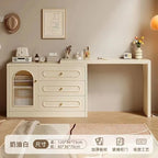 New Cream Style Dresser Bedroom Minimalist Modern Bedside Table Dresser Storage Cabinet Integrated Makeup Table