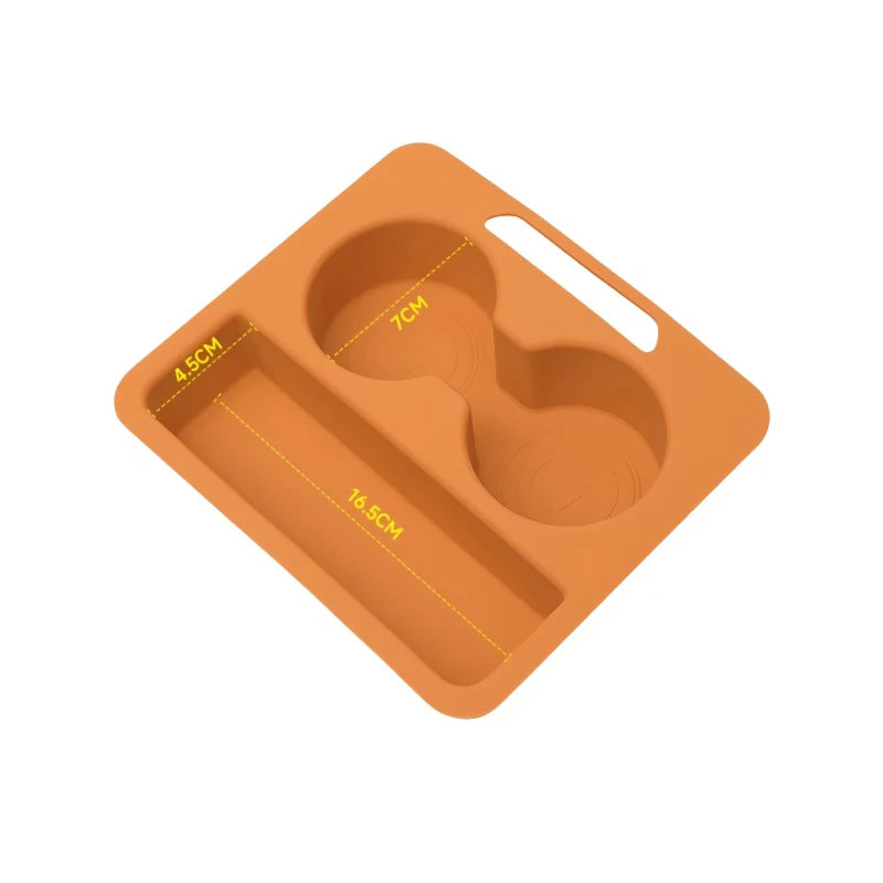 Car Center Console Push-pull Box Silicone Pad Fit for GWM Tank 500 Hi4-Z Hi4-T High Quality Modified Car Interior Upgrade Parts