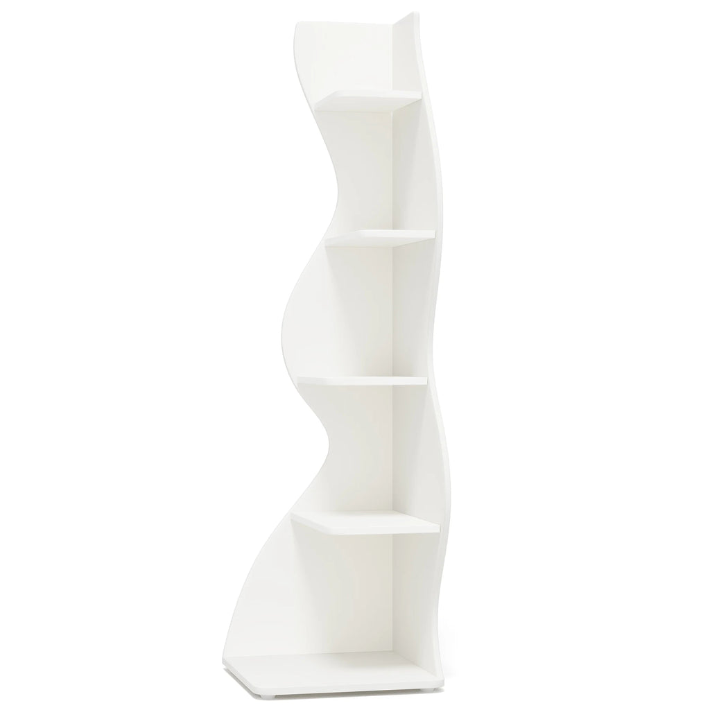 Stylish Corner Bookcase