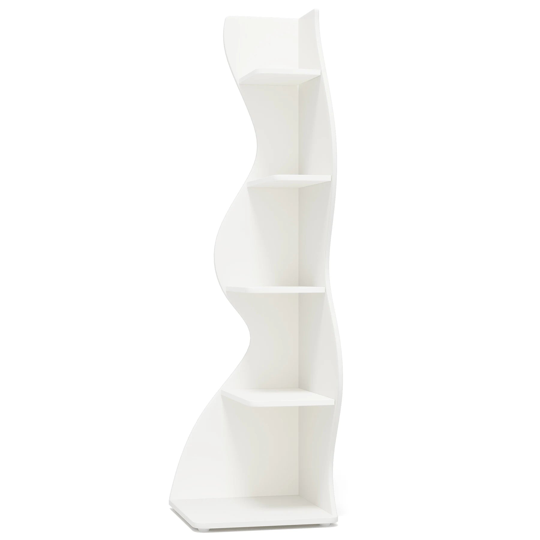 Stylish Corner Bookcase