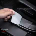 For BYD Yuan UP Pro 2024 2025 Car Door Threshold Strip Protective Stickers Door Trunk Scratch Trampling Resistant Stickers Pad