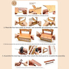 Craft 3D Pretend Play Kitchen DIY Role Play Mini Fast Food Model Realistic Reusable Cooking Interactive Children Gifts