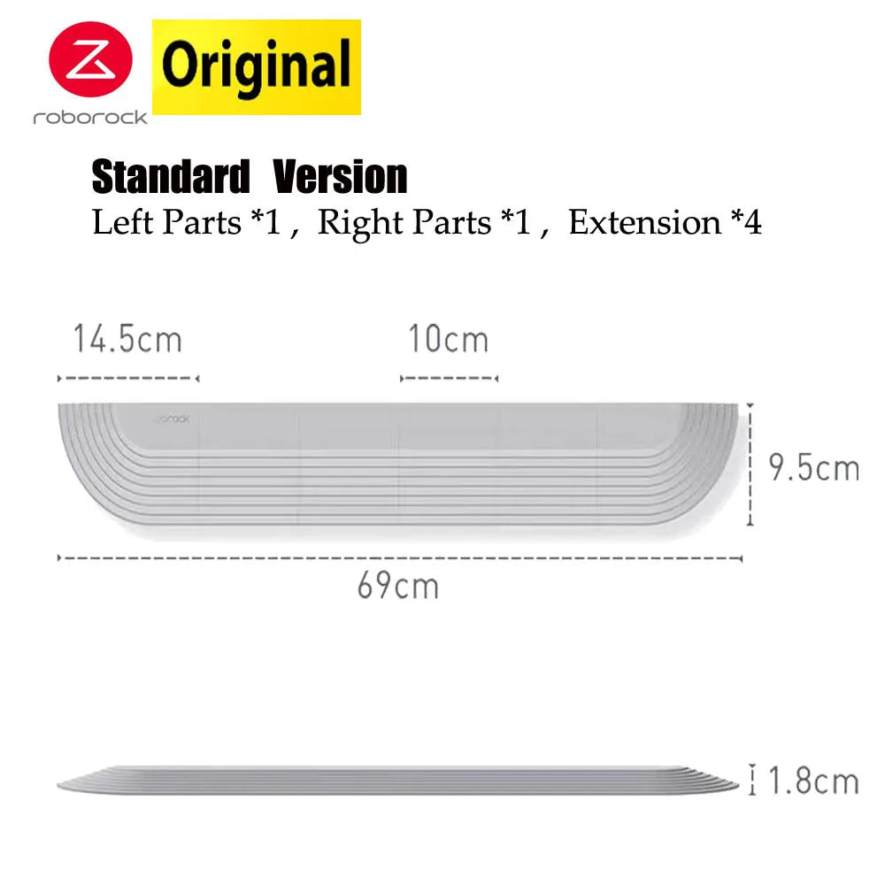 Original Roborock Ramp Doorway Crossing Helper for roborock S8 S7 Q7 Q8 Q Revo S6 S5max S7 Maxv All Series Robot Vacuum Cleaner