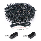 Outdoor Garden LED String Light Christmas Fairy Lights Waterproof Garland Lamp For Home Courtyard Holiday New Year Party Decor
