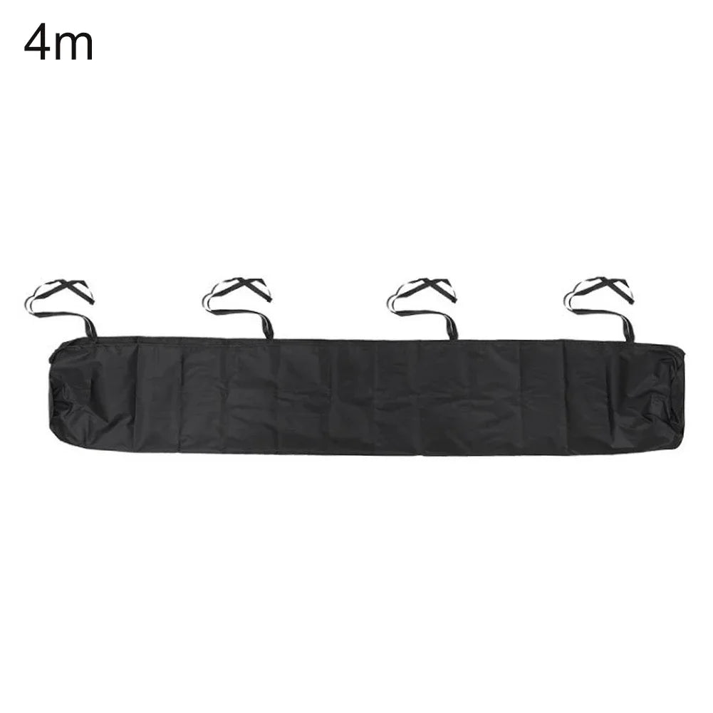 2.5/3.5/4M Patio Awning Cover Oxford Waterproof Protective Cover For Sun Shelter Protector Storage Garden Outdoor Living Part