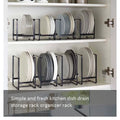 Stainless Steel Kitchen Cabinet and Storage Shelf Vertical Cookings Utensil Holder Organizer Plates Bowls Cups Home Accessories